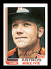 Mike Ivie Autographed 1982 Topps Card #734 Houston Astros SKU #166787