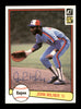 John Milner Autographed 1982 Donruss Card #266 Montreal Expos SKU #166861