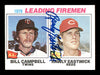 Rawley Eastwick & Bill Campbell Autographed 1977 Topps Card #8 SKU #167160