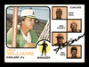 Irv Noren Autographed 1973 Topps Card #179 Oakland A's Coach SKU #167188