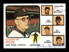 Joe Amalfitano & John McNamara Autographed 1973 Topps Card #252 San Francisco Giants Coach SKU #167200