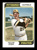Richie Zisk Autographed 1974 O-Pee-Chee Card #317 Pittsburgh Pirates SKU #169347