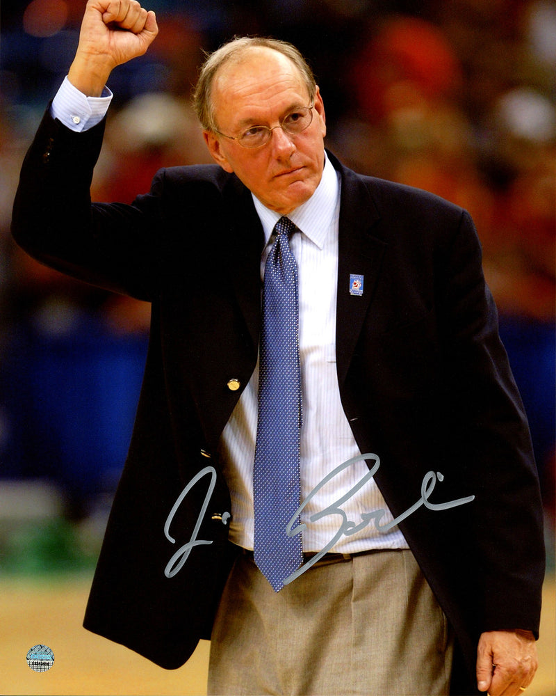 Jim Boeheim Autographed 8x10 Photo Syracuse Orange Steiner Stock #185796