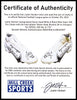 Justin Herbert Autographed Pair Of Game Used White & Black Nike Vapor 360 Pro Cleats Los Angeles Chargers "Game Used, Browns 28 vs Chargers 30, 10/9/22, 228 Yds, & 1 TD" Beckett BAS Witness #W453556 & #W453557
