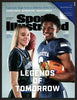 Russell Wilson Autographed Sports Illustrated Magazine Seattle Seahawks Signed in White RW Holo & Beckett BAS Stock #182296