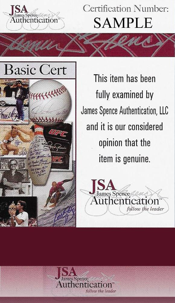 Jack Fisher Autographed Official MLB Baseball New York Mets (Smudged) JSA #P98952
