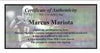 Marcus Mariota Autographed 16x20 Photo Oregon Ducks MM Holo Stock #87194