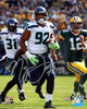 Nazair Naz Jones Autographed 8x10 Photo Seattle Seahawks In Silver MCS Holo Stock #124666