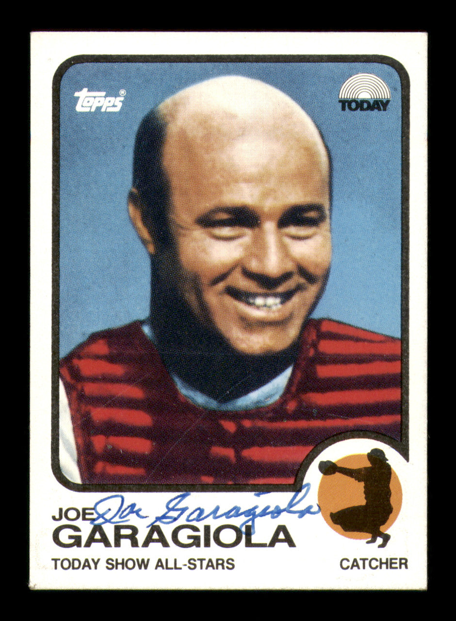 Joe Garagiola Autographed 1991 Topps Today Show Card #1 St. Louis Cardinals SKU #251067