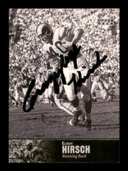 Elroy Crazylegs Hirsch Autographed 1997 Upper Deck Legends Card #39 Los Angeles Rams SKU #251068