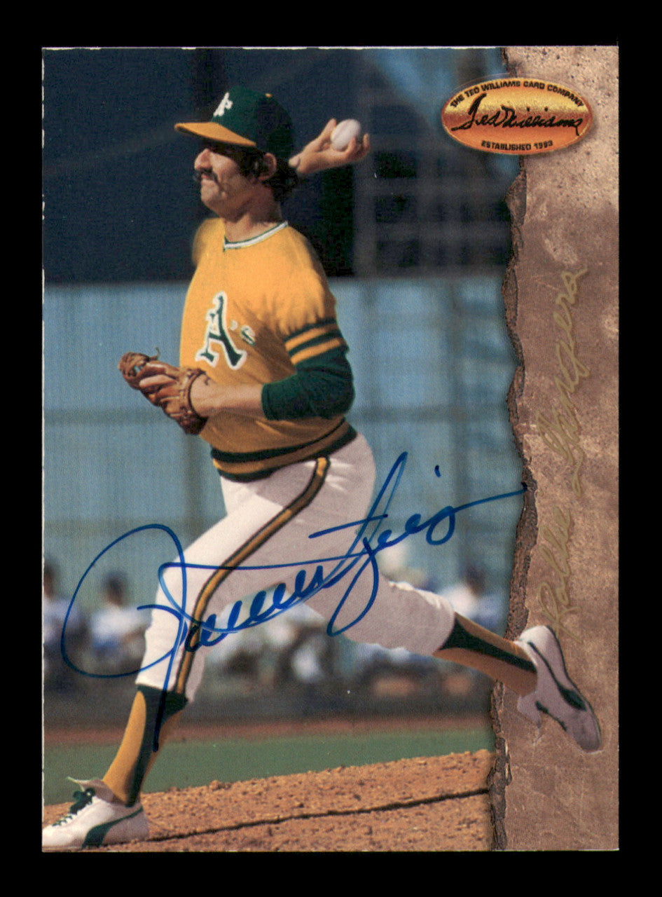 Rollie Fingers Autographed 1994 Ted Williams Card #66 Oakland A's SKU #251088