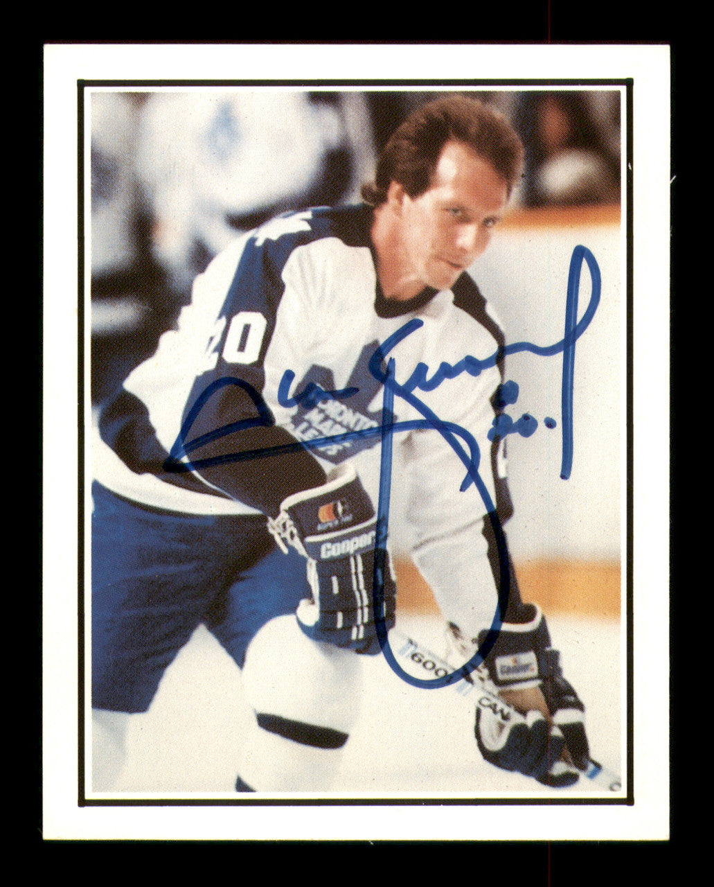 Al Secord Autographed 1987-88 Kellogg Card #14 Toronto Maple Leafs SKU #251104