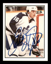 Ed Olczyk Autographed 1987-88 Kellogg Card #16 Toronto Maple Leafs SKU #251106