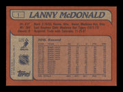 Lanny McDonald Autographed 1985-86 Topps Card #1 Calgary Flames SKU #251109