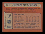 Brian Bellows Autographed 1985-86 Topps Card #50 Minnesota North Stars SKU #251125