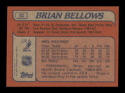 Brian Bellows Autographed 1985-86 Topps Card #50 Minnesota North Stars SKU #251127