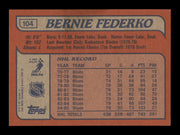 Bernie Federko Autographed 1985-86 Topps Card #104 St. Louis Blues SKU #251144