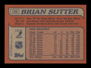 Brian Sutter Autographed 1985-86 Topps Card #135 St. Louis Blues SKU #251157