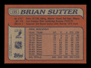 Brian Sutter Autographed 1985-86 Topps Card #135 St. Louis Blues SKU #251160