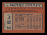 Michel Goulet Autographed 1985-86 Topps Card #150 Quebec Nordiques SKU #251167