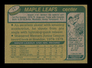 Bill Derlago Autographed 1980-81 Topps Card #11 Toronto Maple Leafs SKU #251210