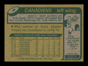 Bob Gainey Autographed 1980-81 Topps Card #58 Montreal Canadiens SKU #251222