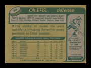 Lee Fogolin Autographed 1980-81 Topps Card #63 Edmonton Oilers SKU #251225