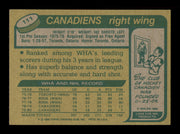 Mark Napier Autographed 1980-81 Topps Card #111 Montreal Canadiens SKU #251234
