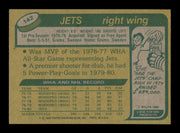 Willy Lindstrom Autographed 1980-81 Topps Rookie Card #142 Winnipeg Jets SKU #251238