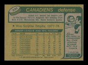 Larry Robinson Autographed 1980-81 Topps Card #230 Montreal Canadiens SKU #251246