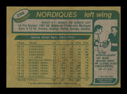 Marc Tardif Autographed 1980-81 Topps Card #256 Quebec Nordiques SKU #251254