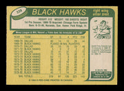 J.P. Bordeleau Autographed 1980-81 O-Pee-Chee Card #339 Chicago Blackhawks SKU #251257