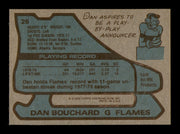 Dan Bouchard Autographed 1979-80 Topps Card #28 Atlanta Flames SKU #251265