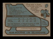 Bob Bourne Autographed 1979-80 Topps Card #56 New York Islanders SKU #251279