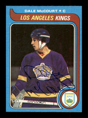 Dale McCourt Autographed 1979-80 Topps Card #63 Los Angeles Kings SKU #251280