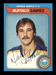 Derek Smith Autographed 1979-80 Topps Card #89 Buffalo Sabres SKU #251298