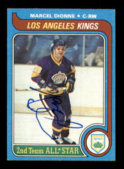 Marcel Dionne Autographed 1979-80 Topps Card #160 Los Angeles Kings SKU #251326