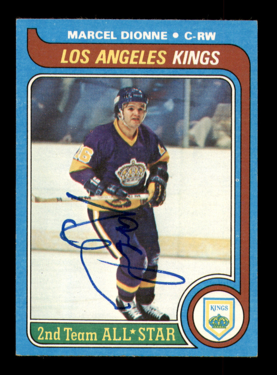 Marcel Dionne Autographed 1979-80 Topps Card #160 Los Angeles Kings SKU #251326