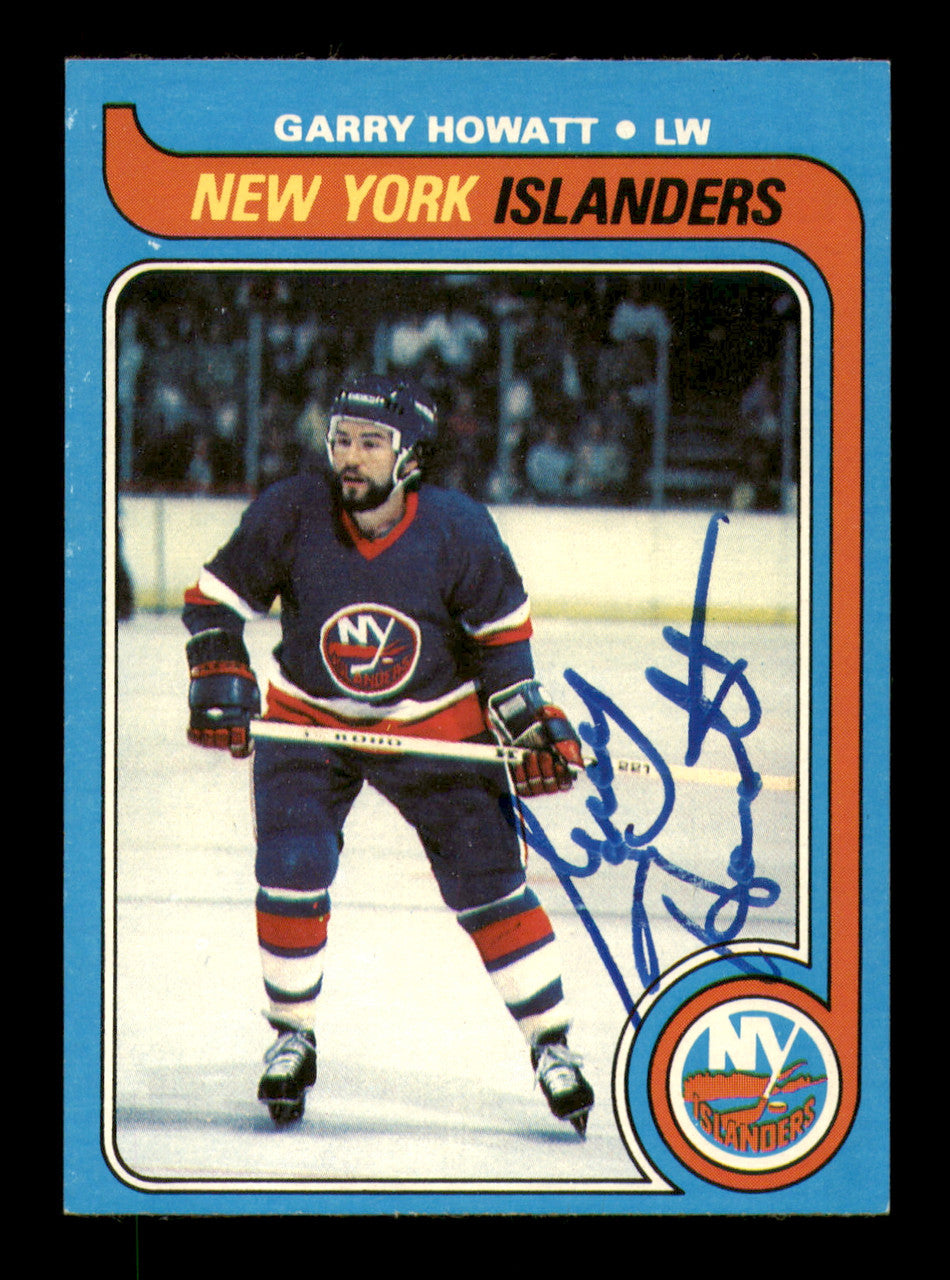 Garry Howatt Autographed 1979-80 Topps Card #205 New York Islanders SKU #251340