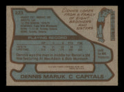 Dennis Maruk Autographed 1979-80 Topps Card #223 Washington Capitals SKU #251348