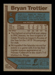 Bryan Trottier Autographed 1977-78 Topps Card #105 New York Islanders SKU #251364