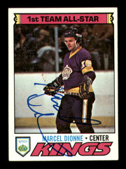 Marcel Dionne Autographed 1977-78 Topps Card #240 Los Angeles Kings SKU #251372