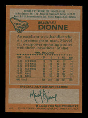 Marcel Dionne Autographed 1978-79 Topps Card #120 Los Angeles Kings SKU #251386