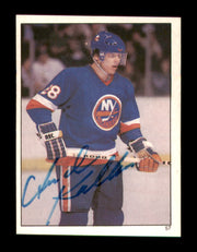 Anders Kallur Autographed 1982-83 Topps Stickers Card #57 New York Islanders SKU #251442