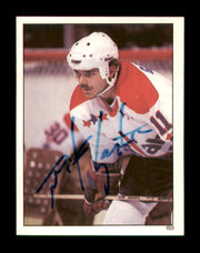 Mike Gartner Autographed 1982-83 Topps Stickers Card #153 Washington Capitals SKU #251453