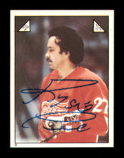 Reggie Leach Autographed 1983-84 O-Pee-Chee Stickers Card #9 Detroit Red Wings SKU #251470