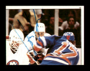 Jari Kurri Autographed 1983-84 Topps Stickers Card #19 Edmonton Oilers SKU #251473