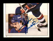John Tonelli Autographed 1983-84 Topps Stickers Card #75 New York Islanders SKU #251494