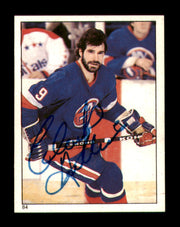 Clark Gillies Autographed 1983-84 Topps Stickers Card #84 New York Islanders SKU #251499