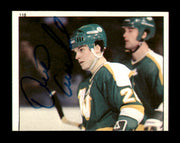 Dino Ciccarelli Autographed 1983-84 Topps Stickers Card #118 Minnesota North Stars SKU #251502